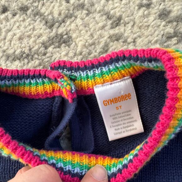 Gymboree Girls Long Sleeve Space Rocket Sweater 5T - Picture 5 of 7